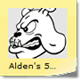 Alden's 5K Race For Scholarships - a closeup study and design of the head before I added it to the body.