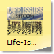 Life-Issues-logo - local cable access producer asked for help in reworking their logo. The top is theirs, the bottom is my rework.